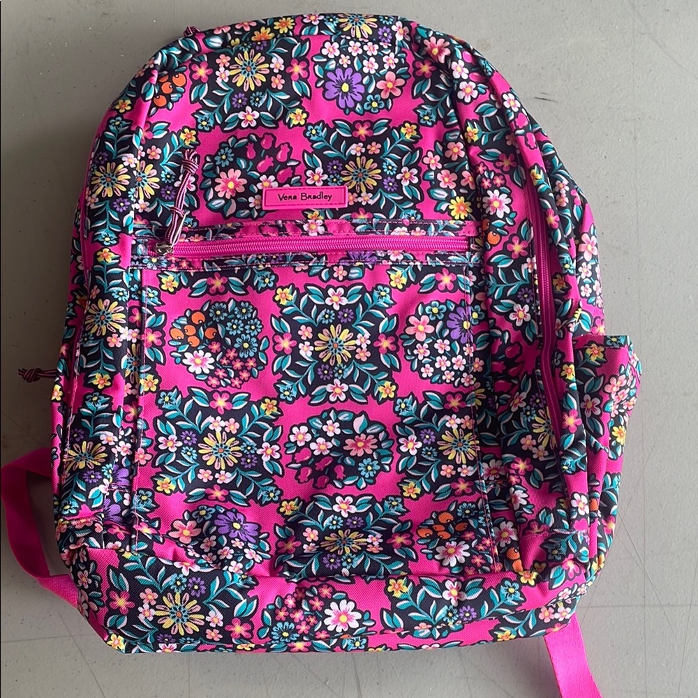 Vera Bradley Floral Backpack canvas